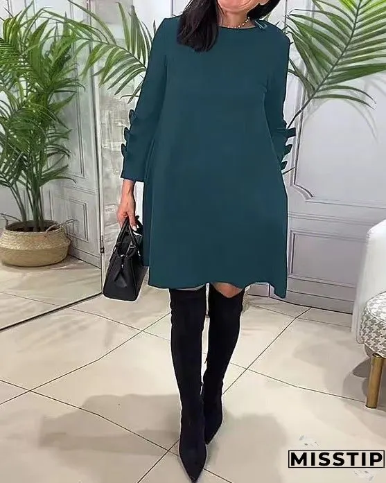 Casual and Effortless winter Dress