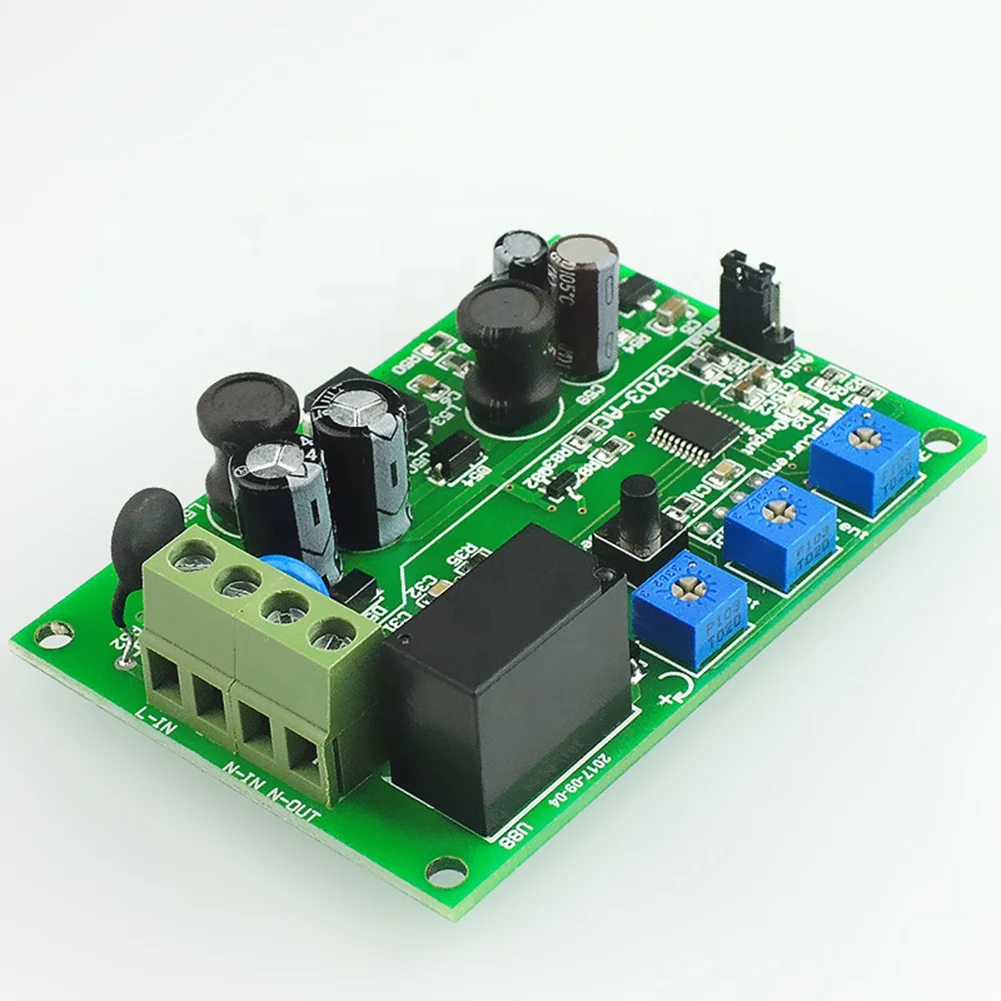220V AC Motor Overload Protector Blocked Self-Stop 10A Current Overload Protector Adjustable Current Limit Switch
