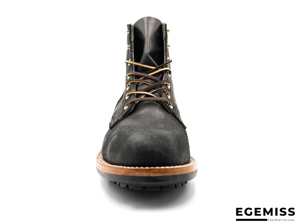 Cow Split Leather Men Boots Comfortable Boots Men Footwear Rubber Ankle Boots Men's Shoes | EGEMISS