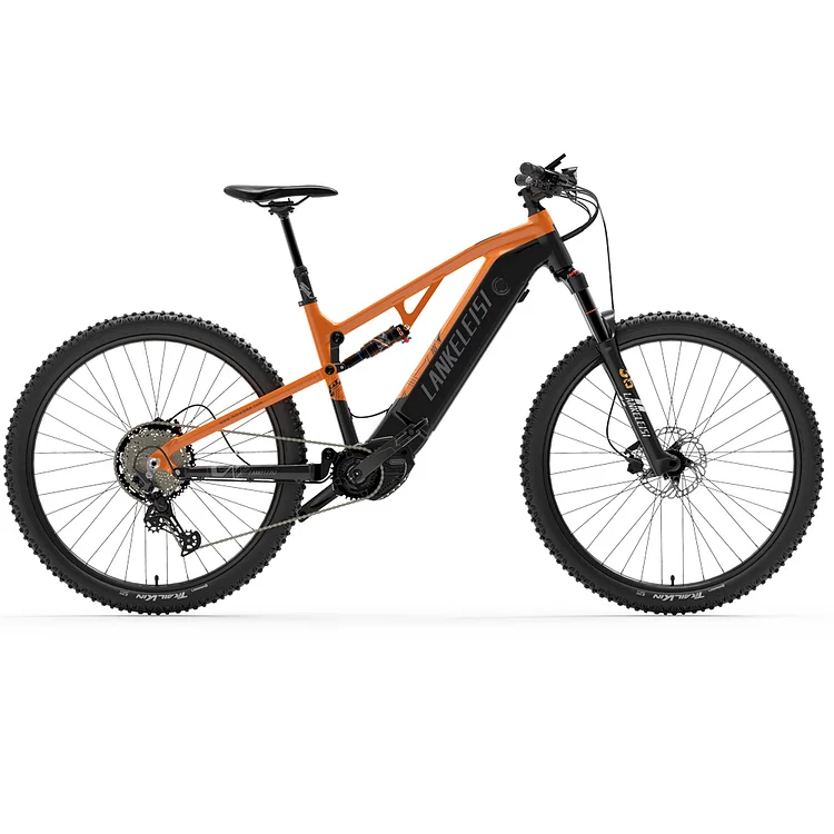 Lankeleisi GT800 Mountain Electric Bike 500W Bafang Middle Motor 48V 20Ah SAMSUNG Battery 120Nm 120-150KM Range MAX 40KM/H Speed