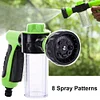 8-in-1 sprinkler kit is suitable for watering flowers and plants, fertilizing, pet bathing, car washing