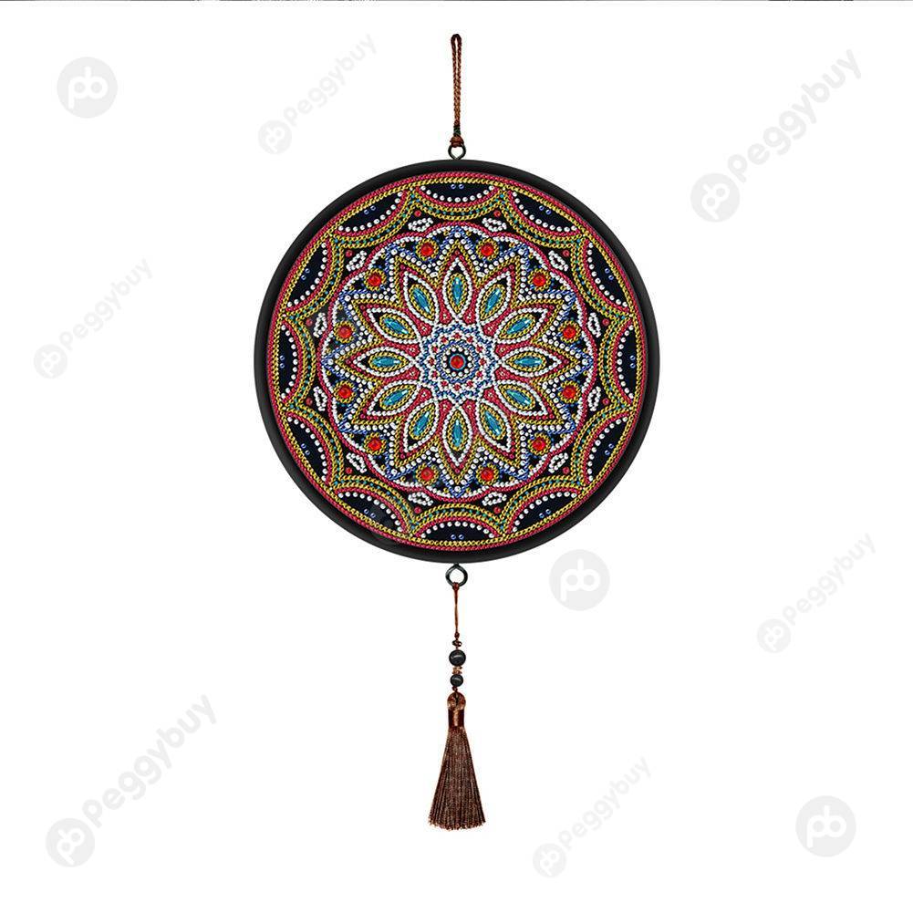 

Retro Round-DIY Creative Diamond Pendant, 501 Original
