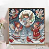 Diamond Painting-DIY Crystal Rhinestone Christmas Angel