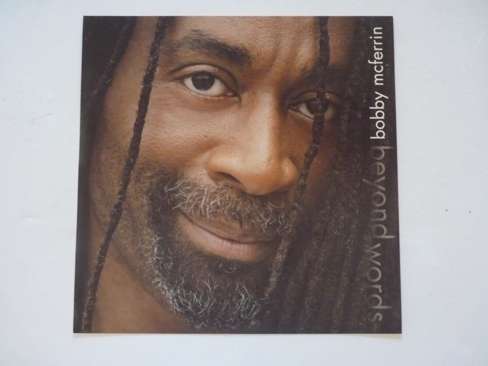 Bobby McFerrin Beyond Words LP Record Photo Poster painting Flat 12x12 Poster