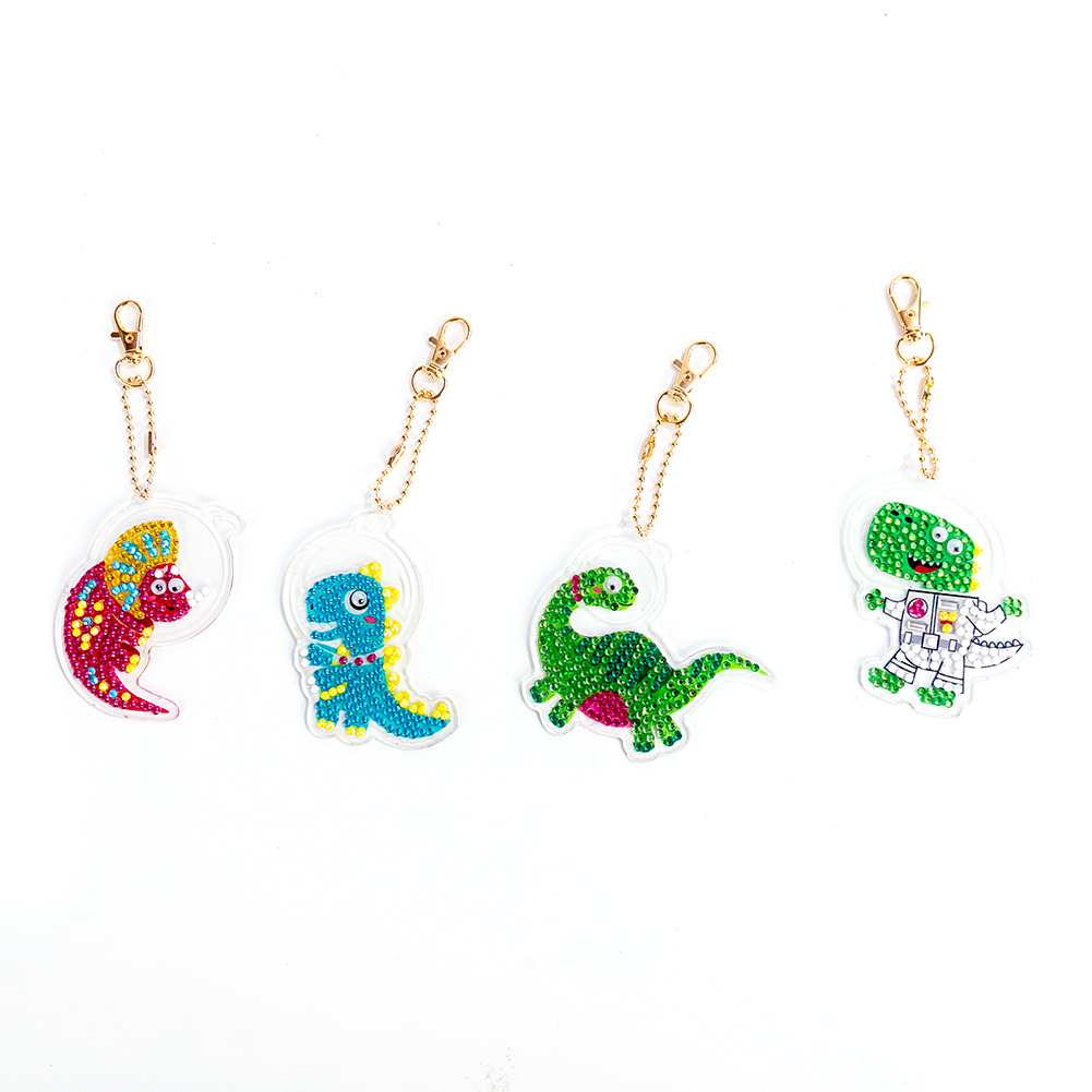 

Dinosaur - 5D DIY Craft Keychain, 501 Original