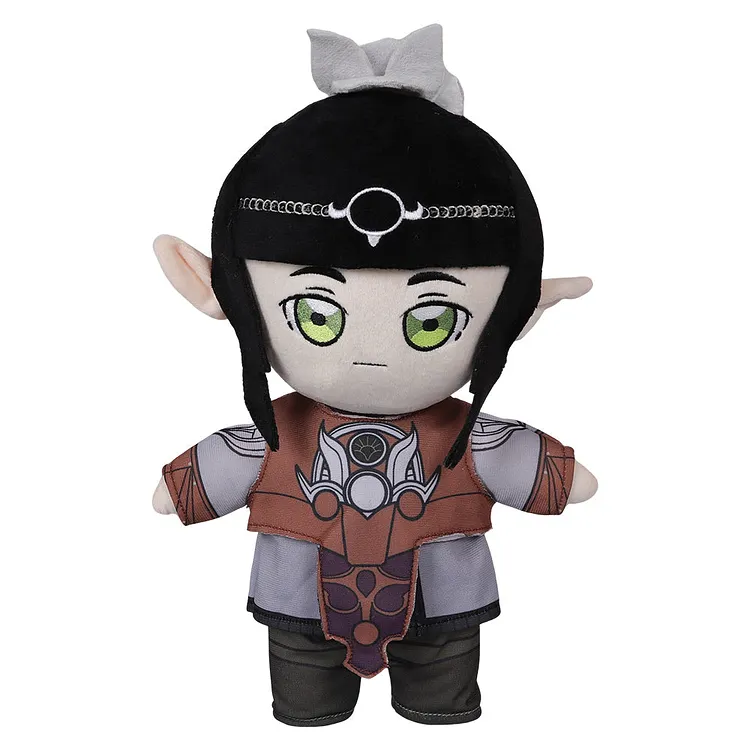Baldur's Gate Shadowheart Cosplay Plush Toys Cartoon Soft Stuffed Dolls Mascot Birthday Xmas Gift