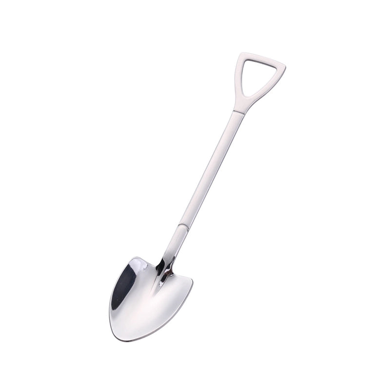 Casual Solid Color Stainless Steel Spoon 1 Piece