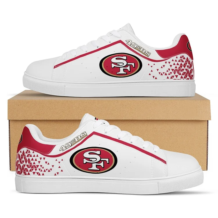 Football print shoes