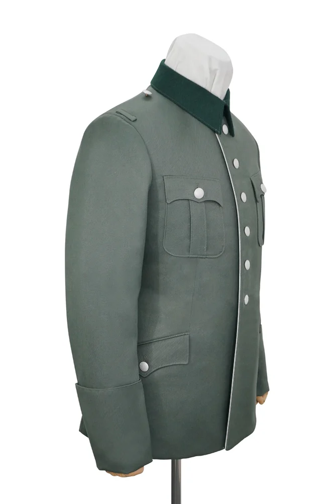   Wehrmacht German M1928 General Officer Gabardine Piped Service Tunic Jacket I German-Uniform