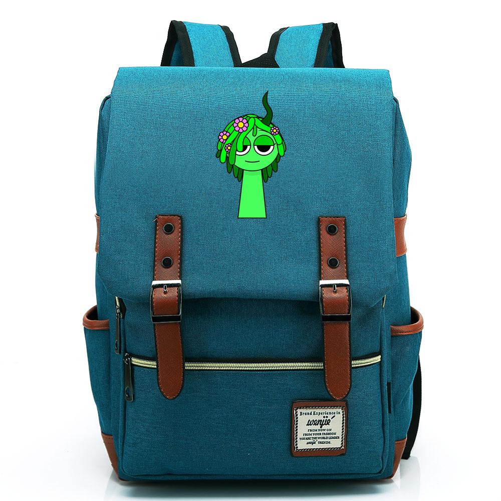 Mayoulove Sprunki Backpack Lightweight Waterproof for School Outdoor Adventures-Mayoulove