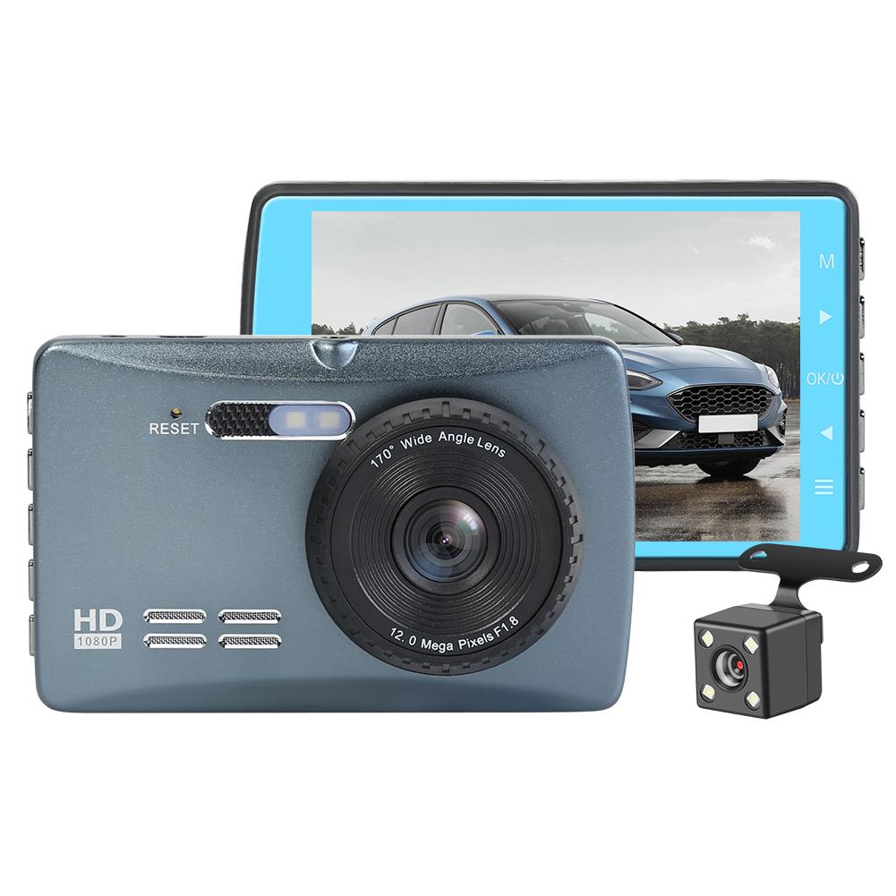 

V6 HD 1080P Dashcam 3.6 inch LCD Screen DVR Recorder with Rear View Camera, 501 Original