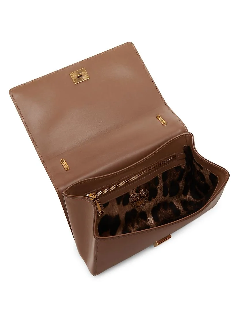 Dolce&Gabbana Devotion Quilted Leather Shoulder Bag