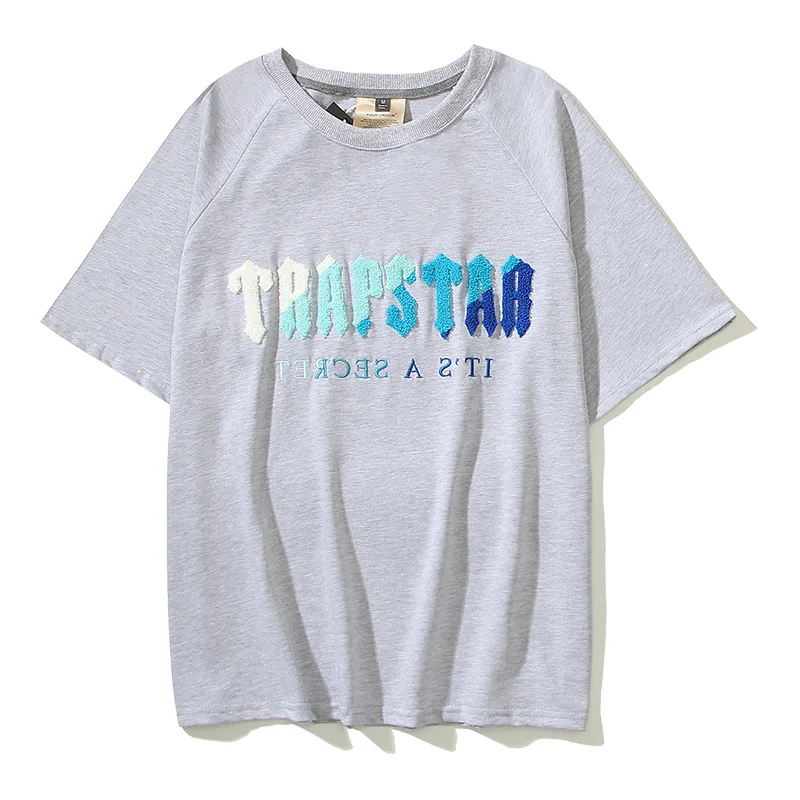 Trapstar Towel Embroidery Letters Loose Relaxed Short Sleeve T-Shirt