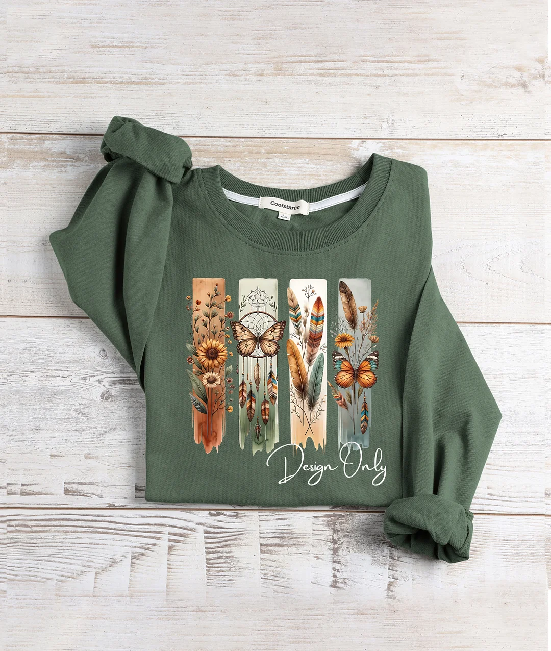 Boho Wildflowers Sweatshirt