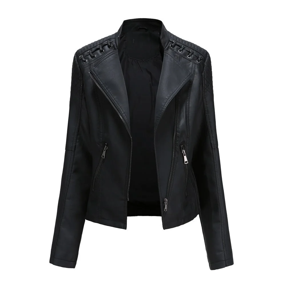 (🔥Last Day Promotion 75% OFF) - Washed Lambskin Leather Jacket