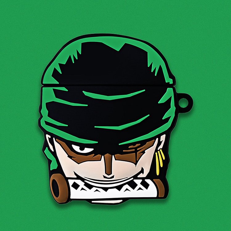 One Piece Zoro Retro AirPods Case weebmemes