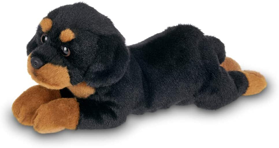 Lil' Gunner Small Plush Rottweiler Stuffed Animal Puppy