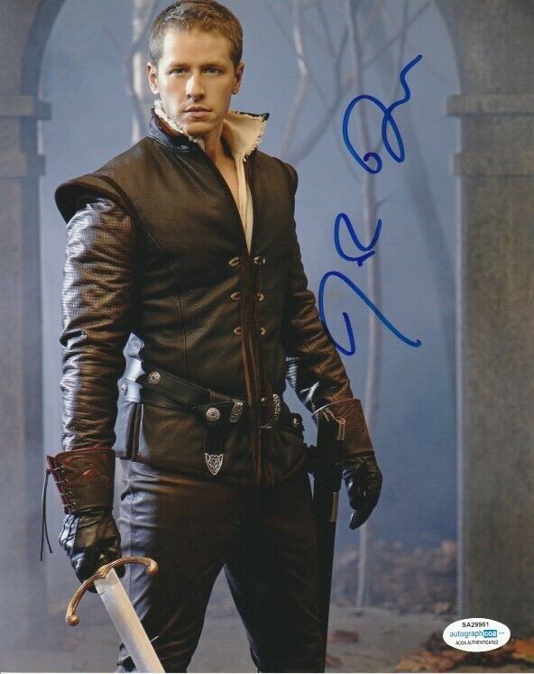 JOSH DALLAS SIGNED ONCE UPON A TIME PRINCE CHARMING 8x10 Photo Poster painting #2 ACOA COA