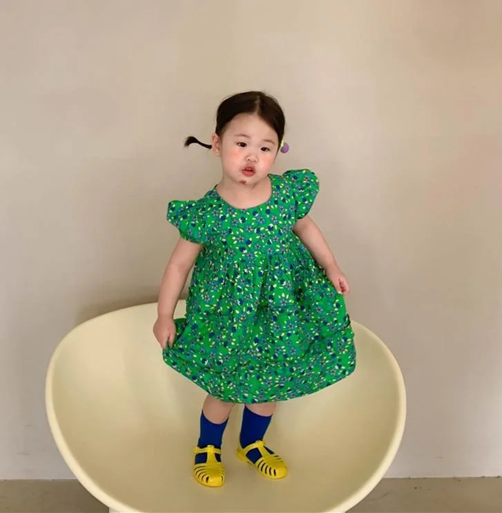 New Black Baby Spring Summer Girls Dress Kids Teenagers Children Clothes Outwear Special Occasion Long Sleeve High Quality