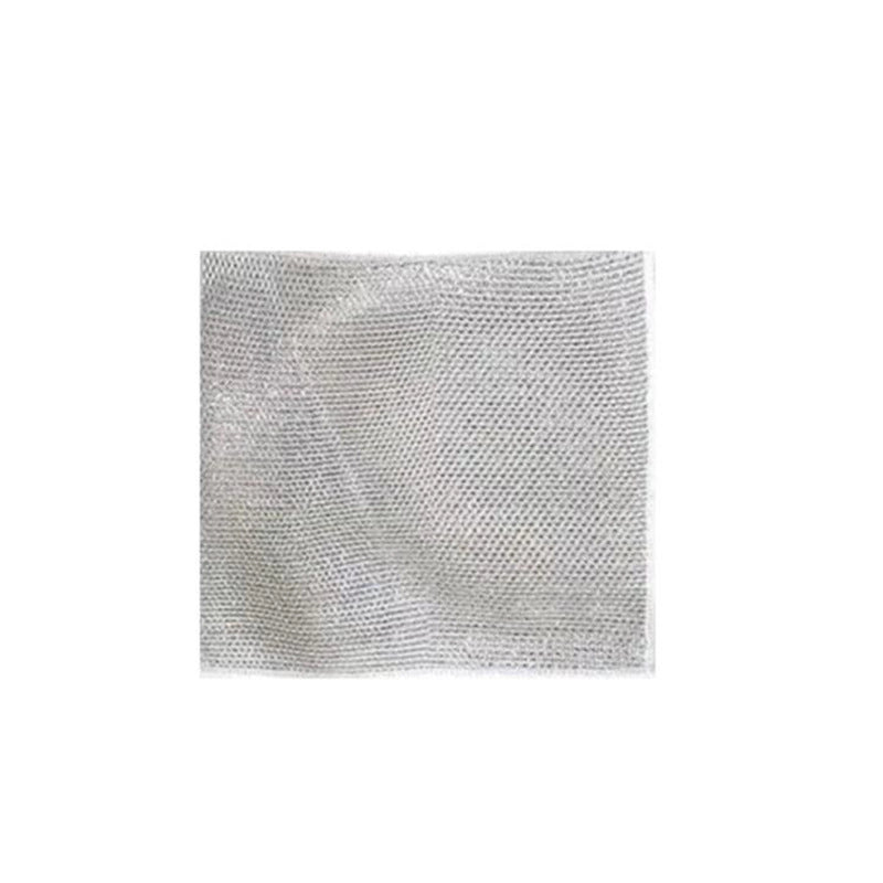 Double-sided Silver Wire Dish Cloth Steel Wire Cloth Instead Of Steel Ball Non-stick Oil Dish Towel Kitchen Stove Washing Bowl Washing Pot