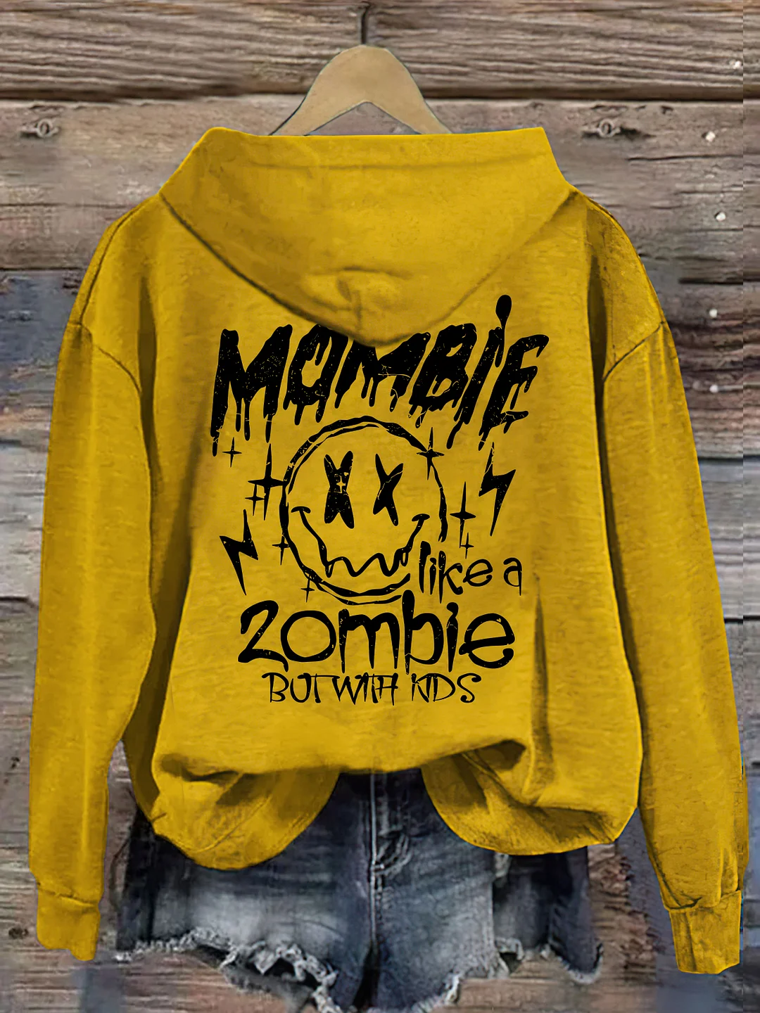 Mombie Like A Zombie But With Kids Hoodie