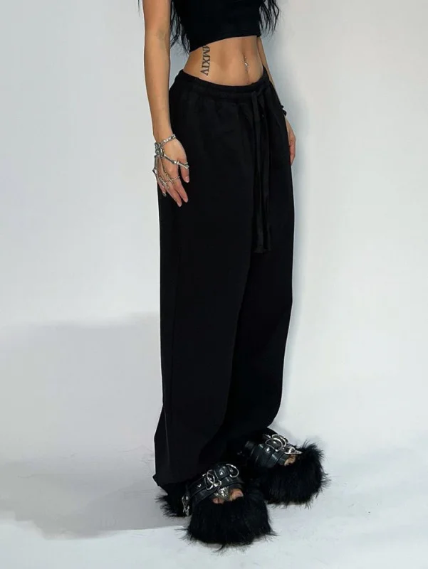 Retro loose hip hop street casual sports trousers