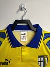 Joyfball 1995-1997 Retro Parma Yellow Football Shirt