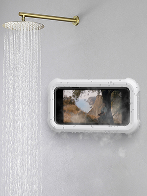 shower phone holder