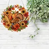 Autumn Halloween DIY Diamond Painting Acrylic Special Shape Pendant Hanging Kit