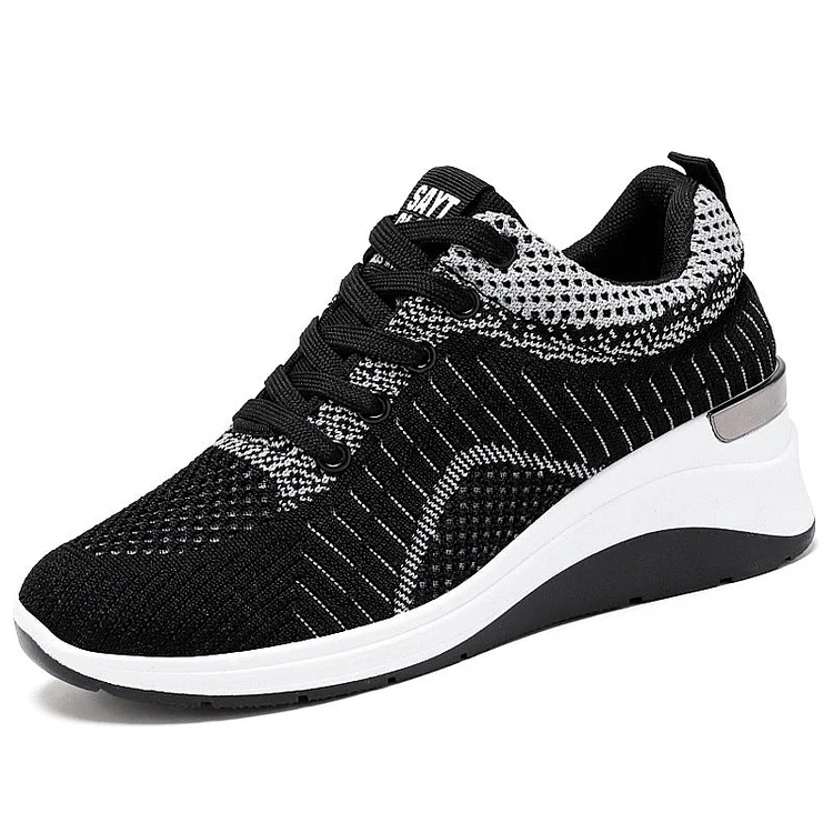 Inner High-heeled Thick-soled Breathable Casual Sports Shoes shopify Stunahome.com