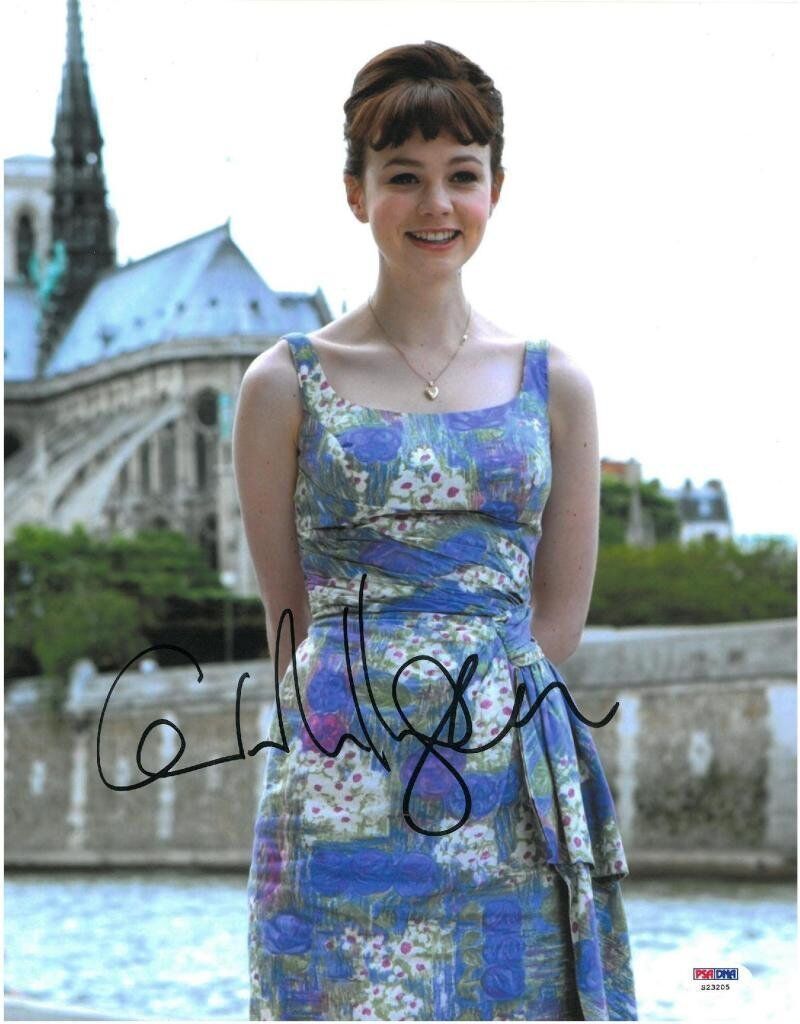 Carey Mulligan Signed Authentic Autographed 11x14 Photo Poster painting PSA/DNA #S23205