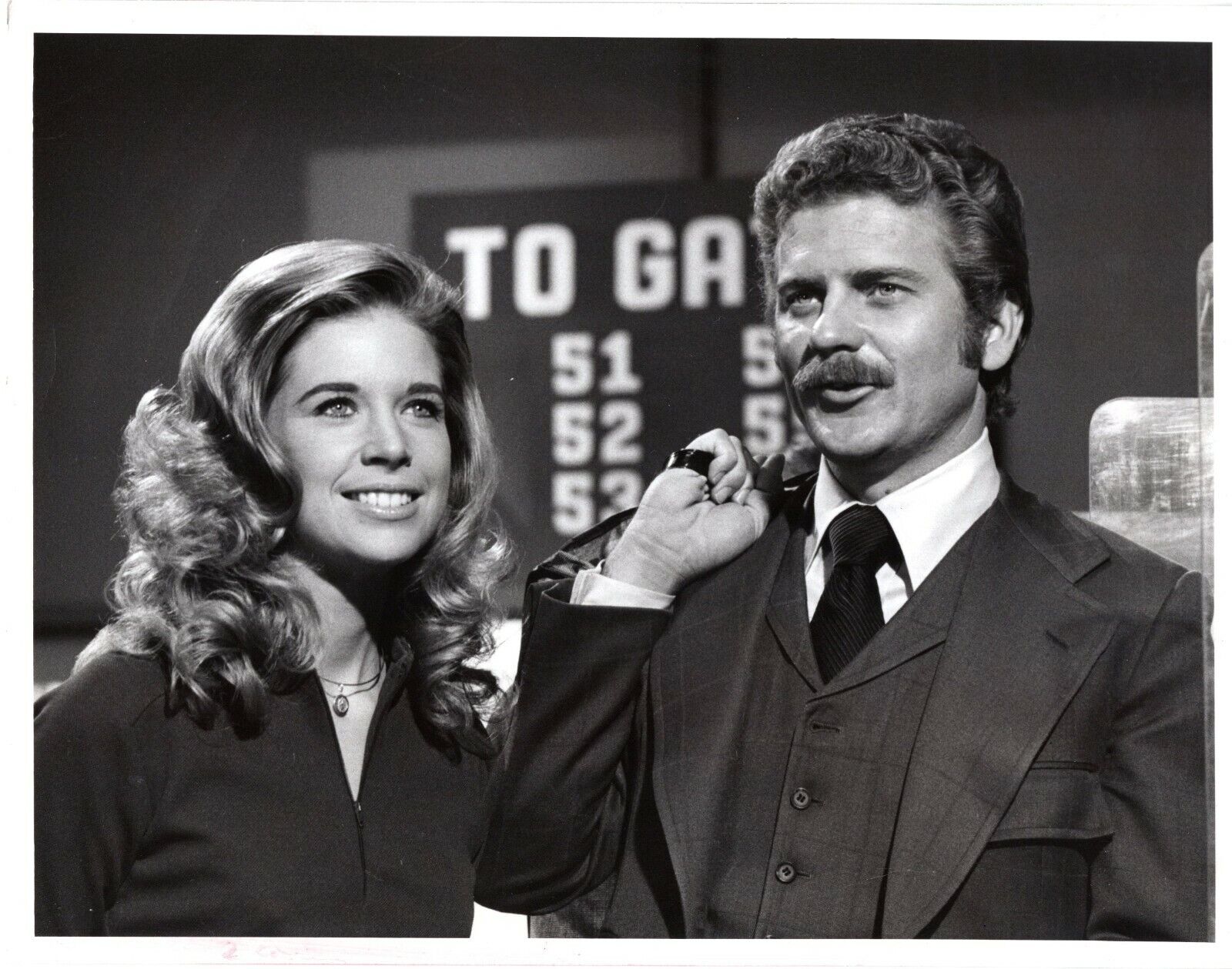 ROBERT FOXWORTH JILLIAN PAUL Vintage 7x9 Promo Press News Photo Poster painting 1971