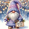(Stamped/Counted) Christmas Gnome - 11CT Cross Stitch 40*40cm/15.75*15.75in