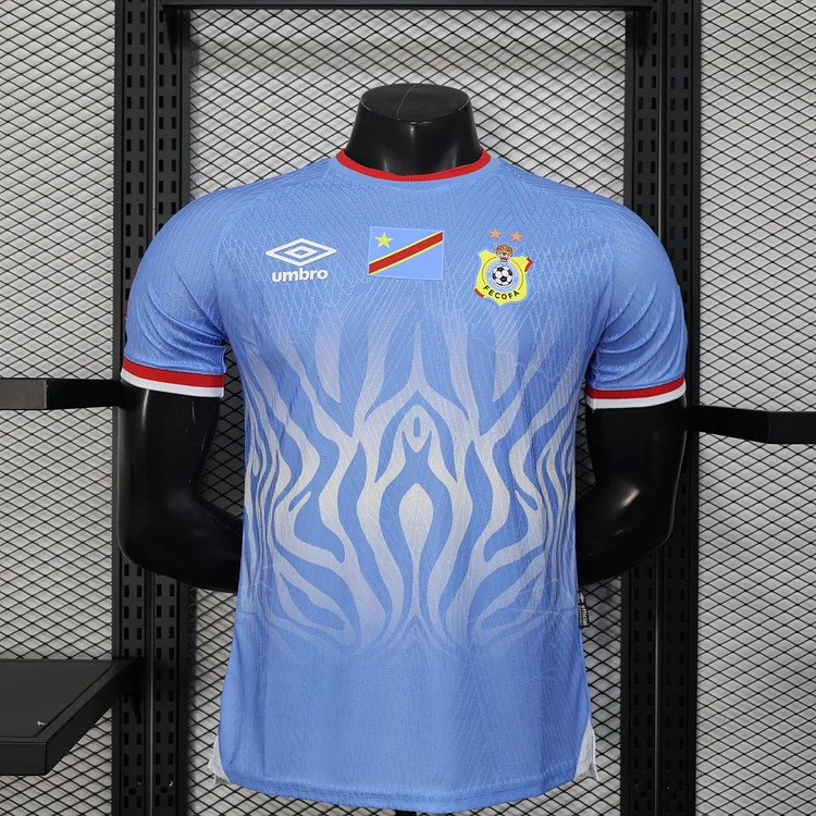 Player Version - DR Congo 2025 Africa Cup of Nations Home Jersey