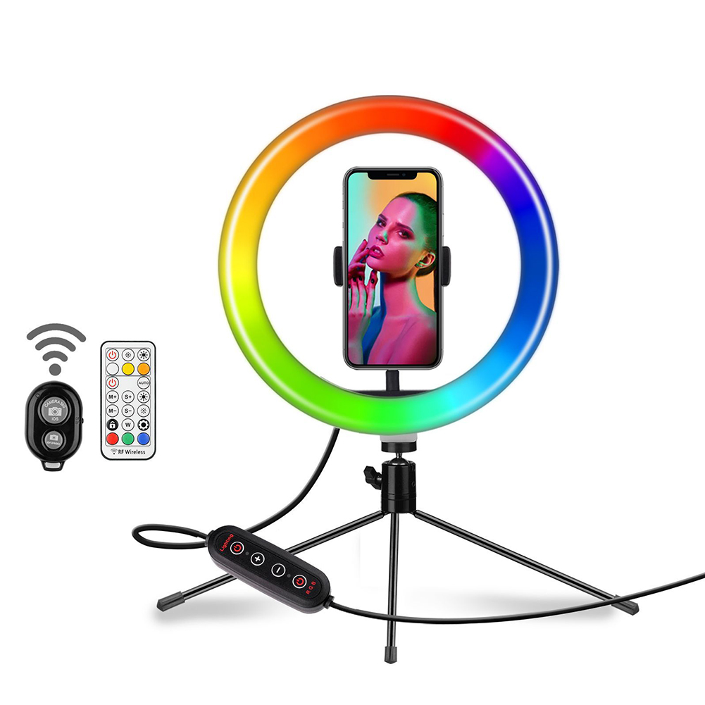 

Led Selfie Fill Lamp Set Photography Light With Remote Control For Live, 501 Original