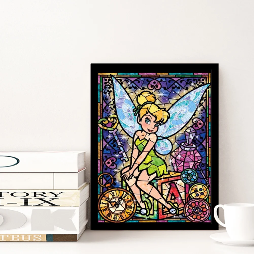 Diamond Painting - Full Round Drill - Tinker Bell(30*40cm)