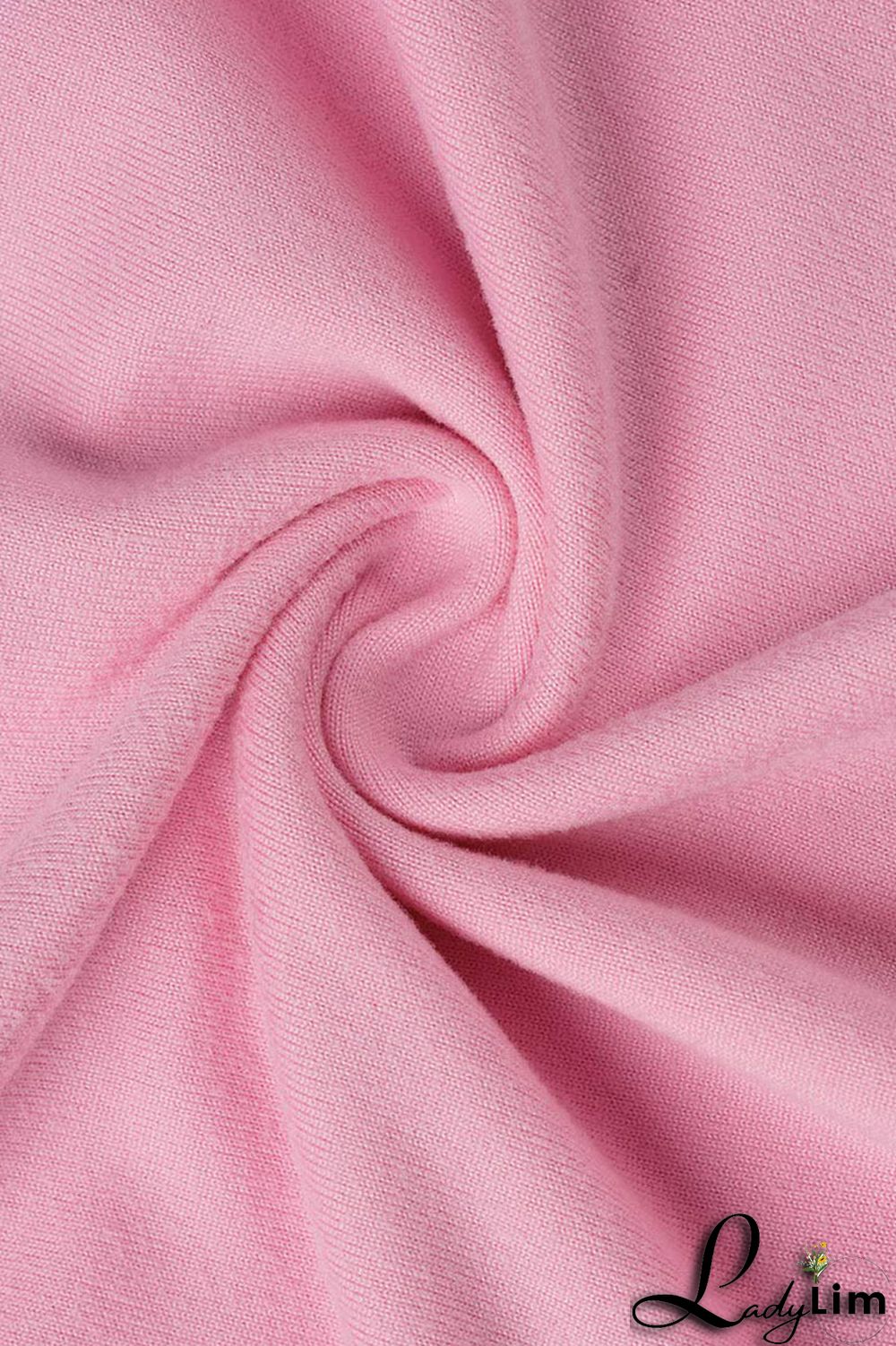 Pink Fashion Casual Cartoon Print Basic O Neck T-Shirts