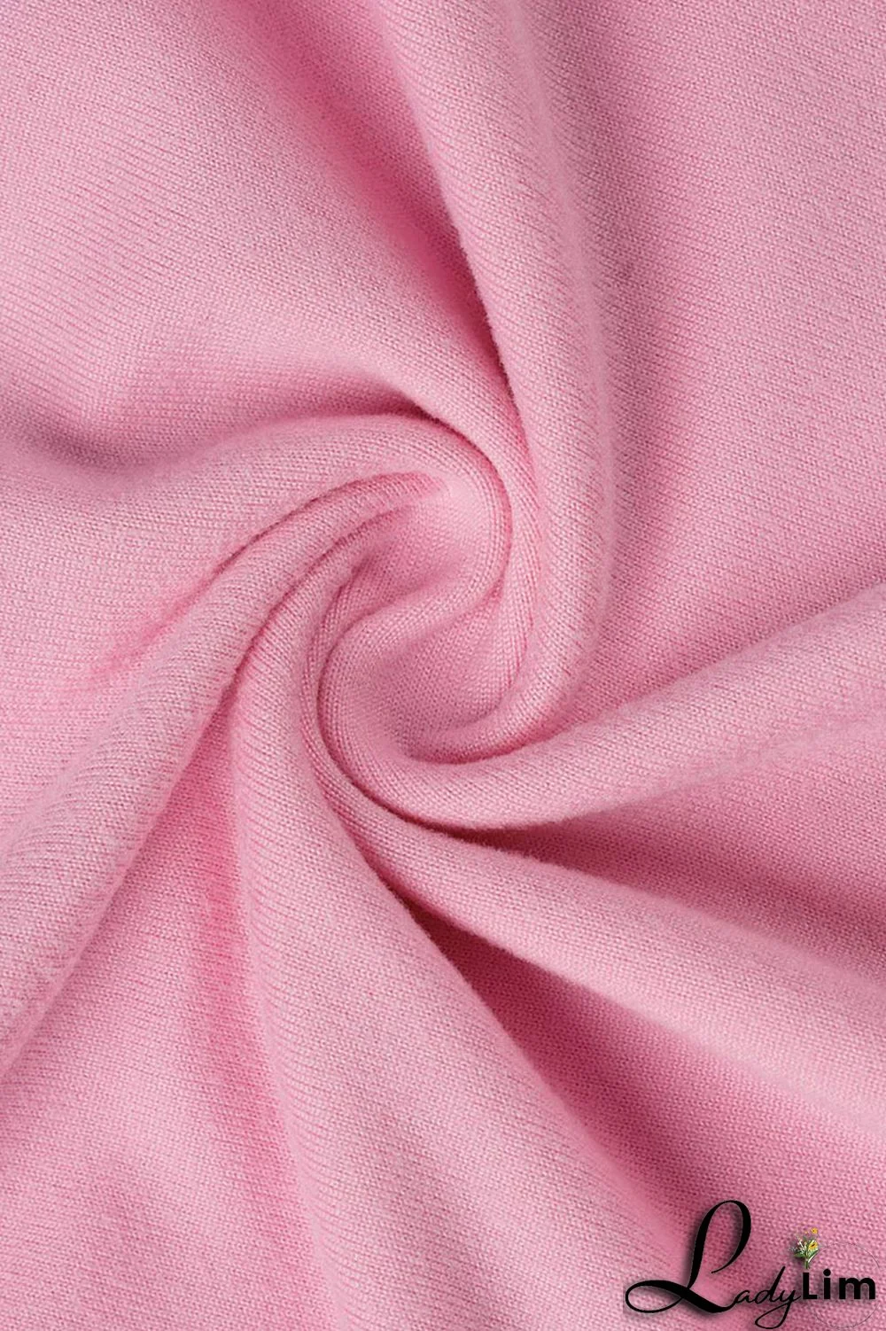 Pink Fashion Casual Cartoon Print Basic O Neck T-Shirts