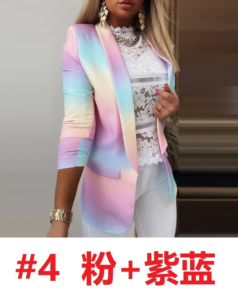 Uveng Uveng And Winter Women's Long-Sleeved Small Suit 2025 New Gradient OL Temperament Professional Repair Coat