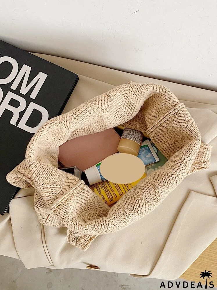 Crochet Design Vintage Tote Bag