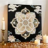 (30x30cm)DIY Pearl Painting Framed Mandala Handmade Pearl Material Art Kit Living Room Decor