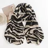 Stylish Zebra Pattern Autumn Winter Shawl Scarf