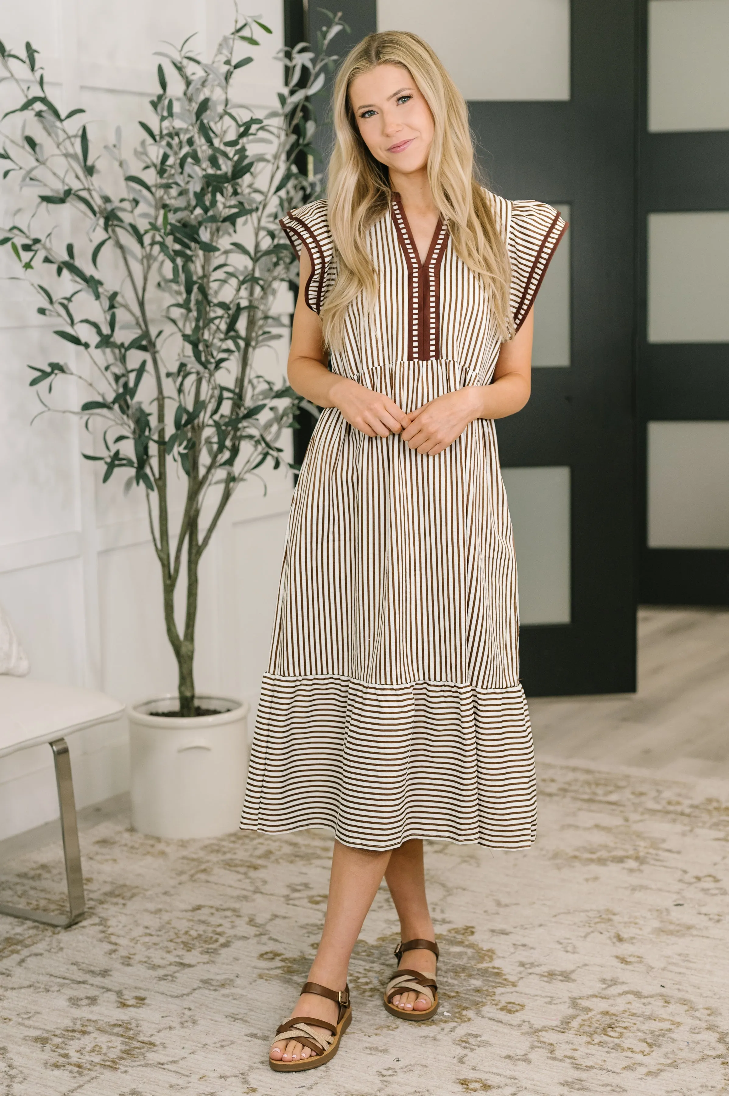 Let Me Love You Cap Sleeve Tiered Dress mysite idetrend