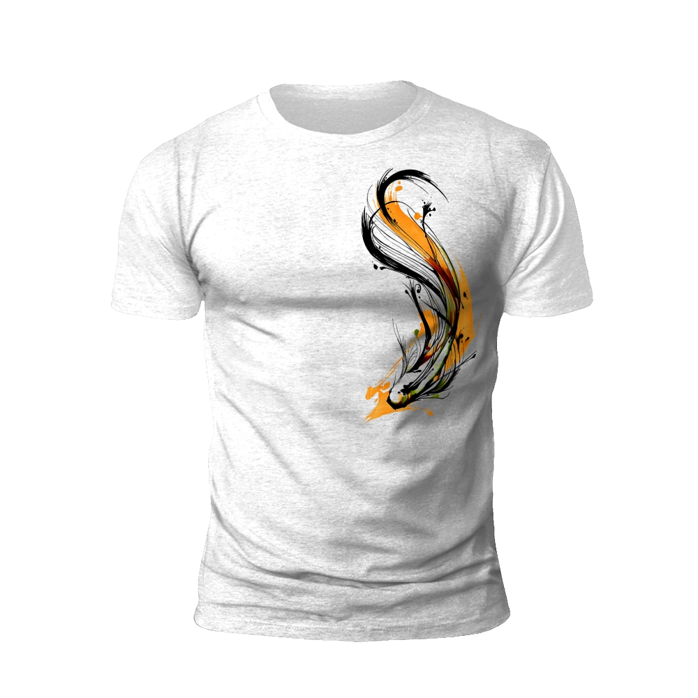 Golden Koi: A Symbol of Prosperity and Good Fortune T-shirt
