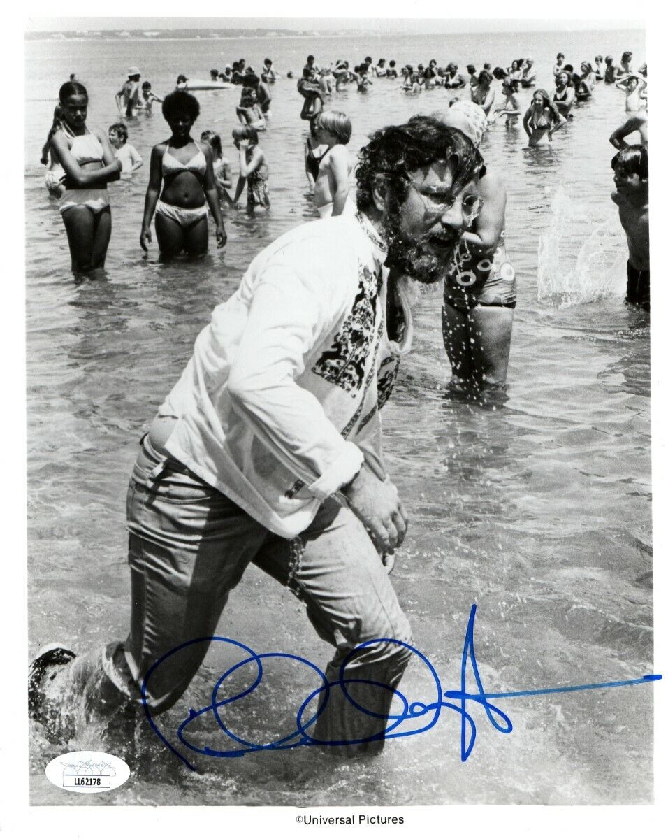 Richard Dreyfuss Signed Autographed 8X10 Photo Poster painting JAWS B/W Beach Shot JSA LL62178