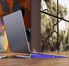 Invisible portable aluminum alloy laptop stand computer support frame heat dissipation desktop height increase accessories