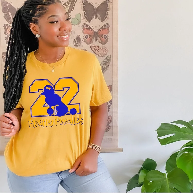 22 Pretty Poodles SGRHO SOROR Shirt