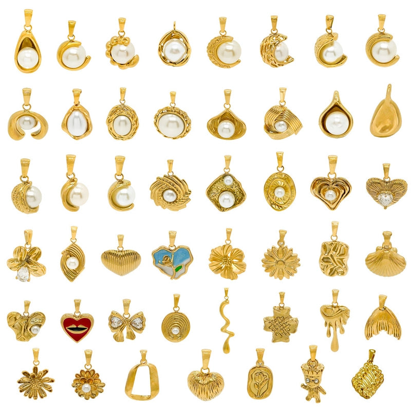 1 Piece 304 Stainless Steel Geometric Pendant Jewelry Accessories