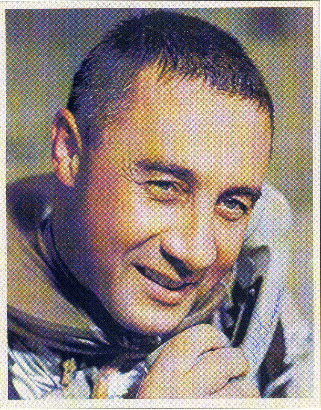 GUS GRISSOM Signed Photo Poster paintinggraph - NASA Astronaut / Pilot / Engineer - preprint