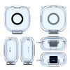 TPU Earphone Case Fit for Anker Soundcore P31i with Safety Lock and Carabiner TPU Shockproof Cover Anti Drop Earbuds Accessories